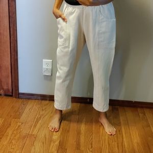 Elizabeth Suzann Clyde handmade cotton canvas pants, size 4